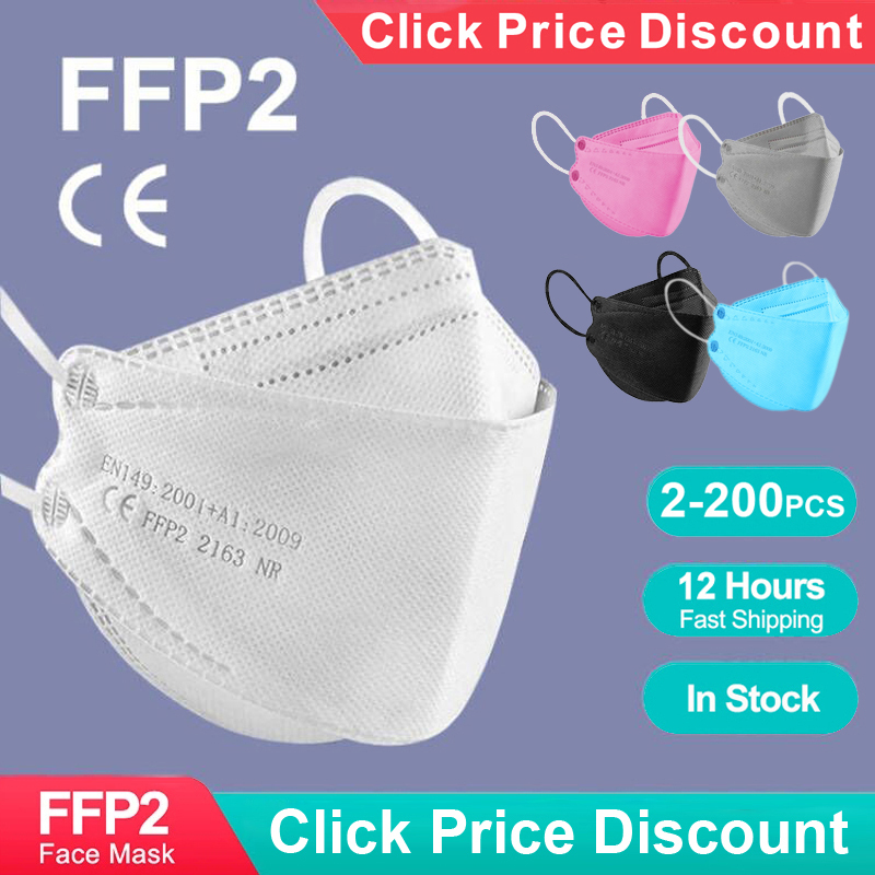 Anti Pollution Mask - Zertifizierte KN95 FFP2-Maske in Fischform für