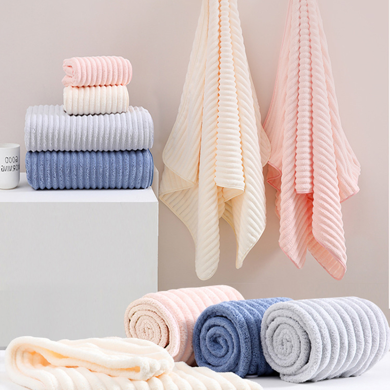 Cloth Face Mask Washable - Badetuch für Erwachsene, Korallenvlies, saugfähig, saugfähig