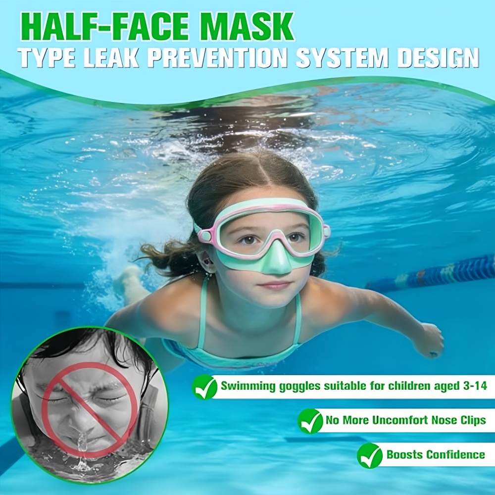 Kinder-Schwimmbrille mit Nasen – Anti Pollution Mask Bewertung und Preis