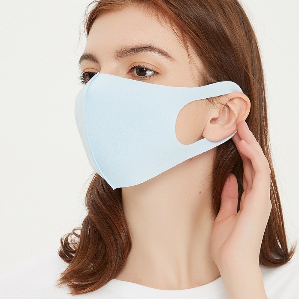 Neue atmungsaktive Eisseidenma – Cloth Face Mask Washable Bewertung und Preis